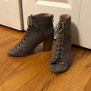 Catherine Malandrino Lace-up Booties